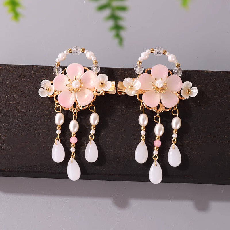 Dreamy Floral Fairy Hair Clips