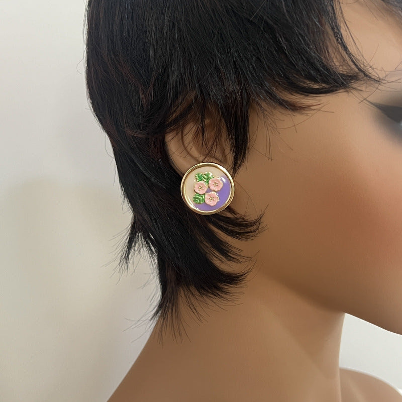 Fairycore Drop Glaze Ear Pins