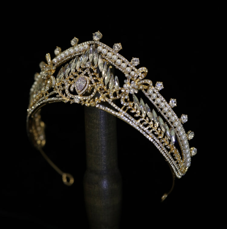 Vintage Bridal Wedding Crown Headband