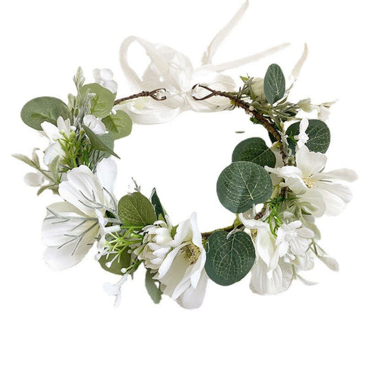 Bridal Flower Hair Crown Hair Band