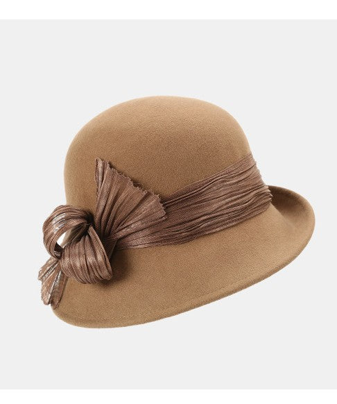 Vintage Style Wool Bonnet