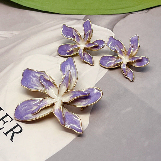 Cottagecore Rris Earrings & Brooch