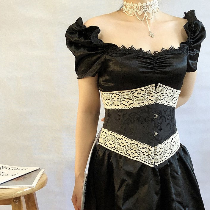 Vintage Jacquard Underbust Waistband