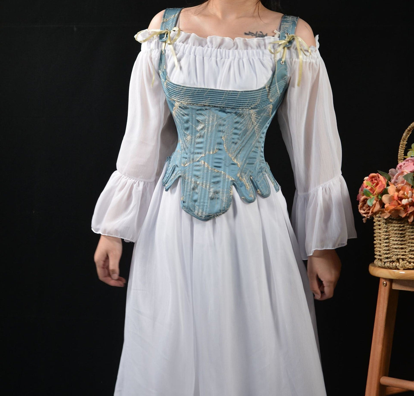 Handmade 18 Century Style Corset