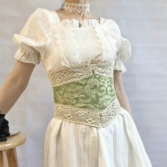Vintage Jacquard Underbust Waistband